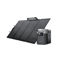 Load image into Gallery viewer, EcoFlow Solar Generator EcoFlow DELTA Max 2000 Solar Generator Kit with 220W Bifacial Solar Panel TMR310-MS430-US