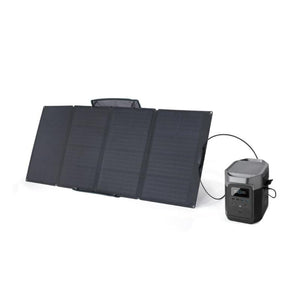 EcoFlow Solar Generator EcoFlow DELTA Portable Power Station +x2 160W Solar Panels DELTAAMSP162