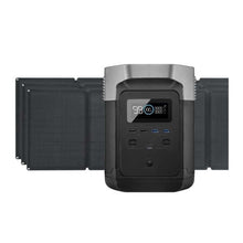 Load image into Gallery viewer, EcoFlow Solar Generator EcoFlow DELTA Power Station +x3 110W Solar Panels DELTA1300-3