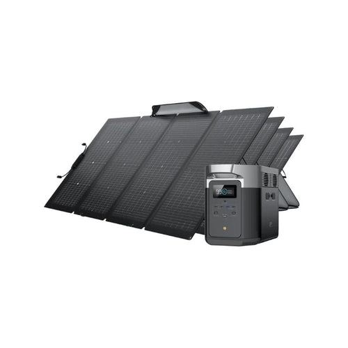 EcoFlow Solar Generator EcoFlow Power Station DELTA Max 1600 + 4x 220W Solar Panels