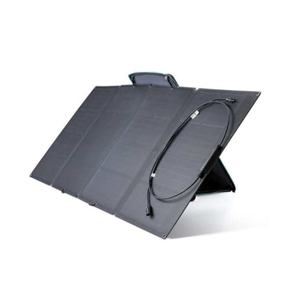 EcoFlow RIVER 2 Solar Generator with 256Wh Capacity, 300W Output, Includes 110W Portable Solar Panel | RIVER2-110-1-US