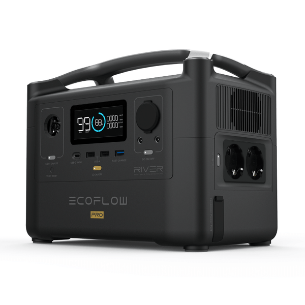 EcoFlow RIVER Pro Portable Power Station (720Wh) EFRIVER600PRO-AM