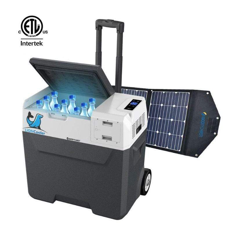 LiONCooler Solar Cooler LiONCooler Portable Solar Fridge/Freezer+90W Solar Panel HY-COMBO-X30A+90W