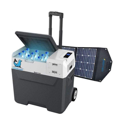LiONCooler Solar Cooler LiONCooler Portable Solar Fridge/Freezer+90W Solar Panel HY-COMBO-X30A+90W
