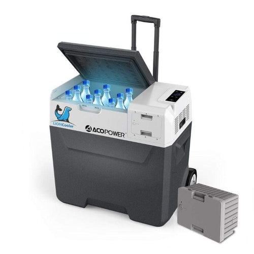 LiONCooler Solar Cooler LiONCooler X30A Portable Solar Fridge/Freezer + Extra Battery HY-COMBO-X30A+X200A