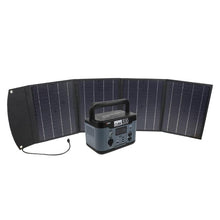Load image into Gallery viewer, Wagan Solar Generator Wagan Lithium Cube 500 Solar Portable Power Station Solar Combo EL8834-2